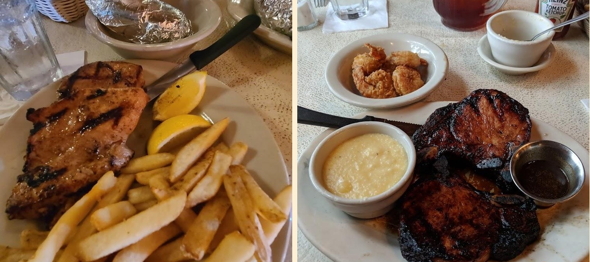 Pond House Restaurant Menu